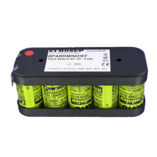 BATT DEF. BRUKER/ODAM/SCHILLER MINIDEF 12V 1,5AH