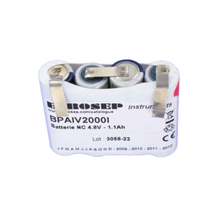BATT THERMOMÈTRE IVAC/ALARIS 2000 4.8V 1.1AH