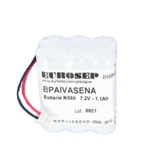 BATT POMPE IVAC/ALARIS ASENA GW 7.2V 1.25AH