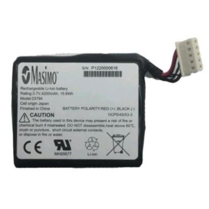 BATT PULSOMETRE MASIMO 3.7V 4.35AH - ORIGINE