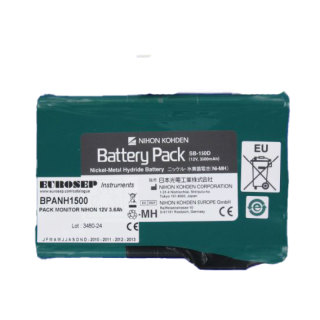BATT ECG NIHON KOHDEN 1500/1550 TYPE X073 12V 3.6AH - ORIGINE