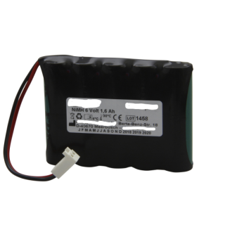 BATT MONITEUR RESPIRONICS CRITERION 40/60 6.0V/1.6AH - COMPATIBLE