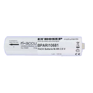 Batterie Riester pour poignée de laryngoscope NiMH ri-accu 10681