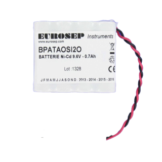 BATT RESP. TAEMA OSIRIS 1/2 9,6V 0,7AH - ORIGINE