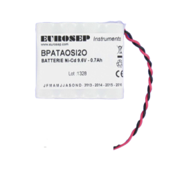 BATT RESP. TAEMA OSIRIS 1/2 9,6V 0,7AH - ORIGINE