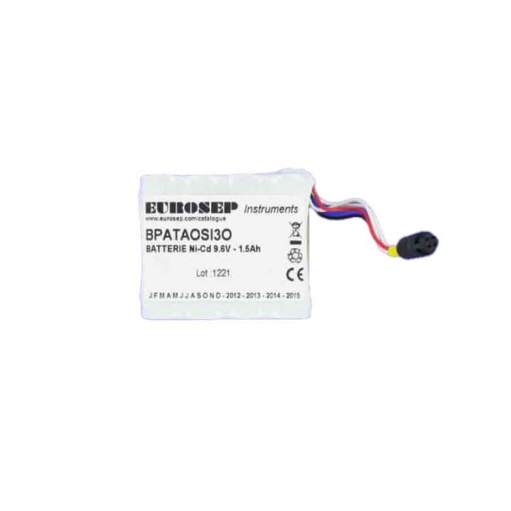 BATT RESP. TAEMA OSIRIS 3 9,6V 1,7AH - ORIGINE