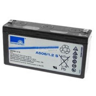 Batterie plomb étanche gel SONNENSCHEIN A506/1,2S 6V 1.2Ah F4.8