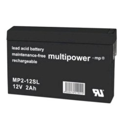 BATTERIE PLOMB CELL MULTIPOWER MP2-12SL