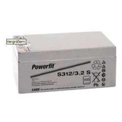 BATTERIE PLOMB SONNENSCHEIN EXIDE S312/3.2S