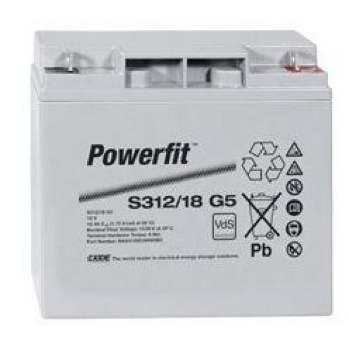 BATTERIE PLOMB EXIDE POWERFIT S312/18F5