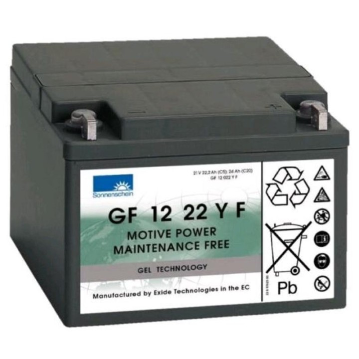 BATTERIE PLOMB SONNENSCHEIN EXIDE CYCLIC GF12022YF