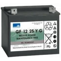 BATTERIE 12V 25A/H SONNENSCHEIN EXIDE CYCLIC GF12025YG