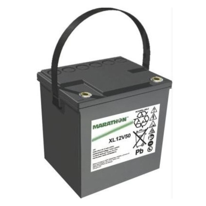 BATTERIE 12V 50AH XL12V50 MARATHON