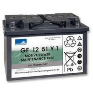 BATTERIE 12V 51A/H SONNENSCHEIN EXIDE CYCLIC GF12051Y1