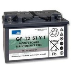 BATTERIE 12V 51A/H SONNENSCHEIN EXIDE CYCLIC GF12051Y1