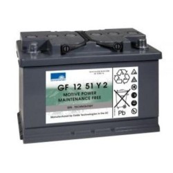 BATTERIE 12V 51A/H SONNENSCHEIN EXIDE CYCLIC GF12051Y2