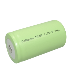 Batterie rechargeable Type D 9Ah 1.2V Ni-mh