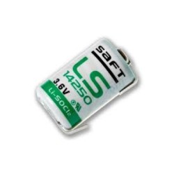 PILE 1/2AA LITHIUM LS14250 CONNECTEUR U SAFT