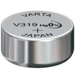 PILE BOUTON V319 OXYDE ARGENT VARTA