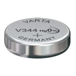PILE BOUTON V344 OXYDE ARGENT VARTA