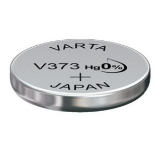 PILE BOUTON V373 OXYDE ARGENT VARTA