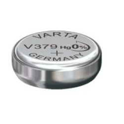 PILE BOUTON V379 OXYDE ARGENT VARTA