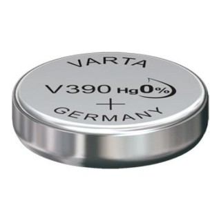 PILE BOUTON V390 OXYDE ARGENT VARTA