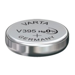PILE BOUTON V395 OXYDE ARGENT VARTA