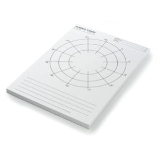 BLOC-NOTES 50 FUNDUS CHARTS - C-000.33.208