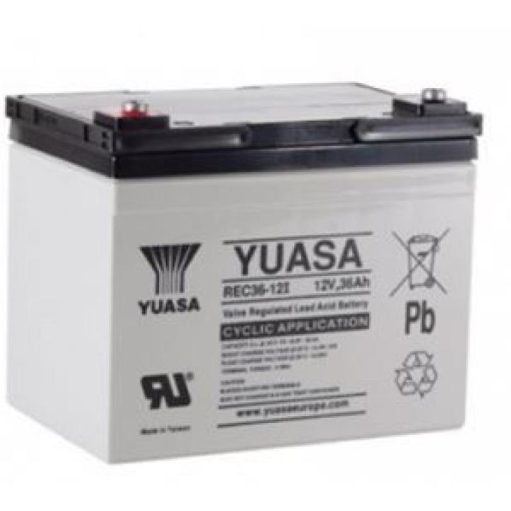 Batterie Plomb cyclique YUASA 12V REC36-12I - Origine