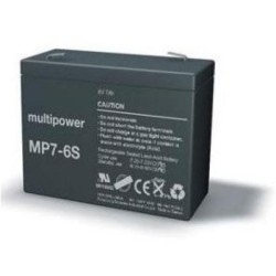 BATTERIE 6V 7,0A/H MULTIPOWER MP7-6S