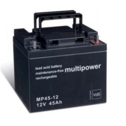 BATTERIE 12V 45A/H MULTIPOWER MP45-12