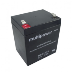 BATTERIE 12V 5,A/H MULTIPOWER MP1223H