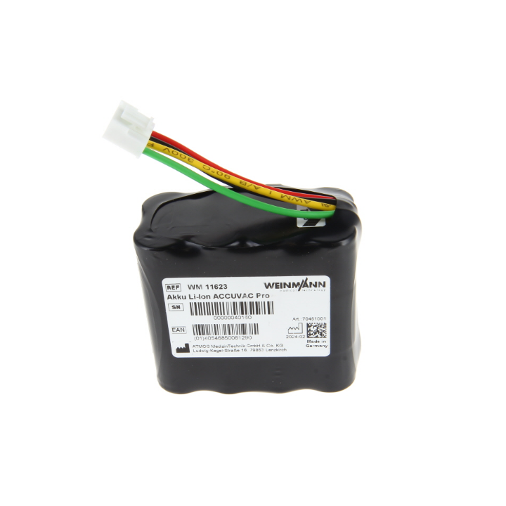 BATTERIE POUR ASPIRATEUR WEINMANN ACCUVAC WM11603