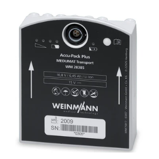 BATTERIE POUR RESPIRATEUR WEINMANN MEDUMAT VARIABEL 4