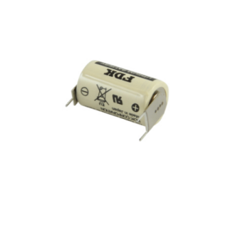 PILE 1/2AA AU LITHIUM SANYO (+1/-2)